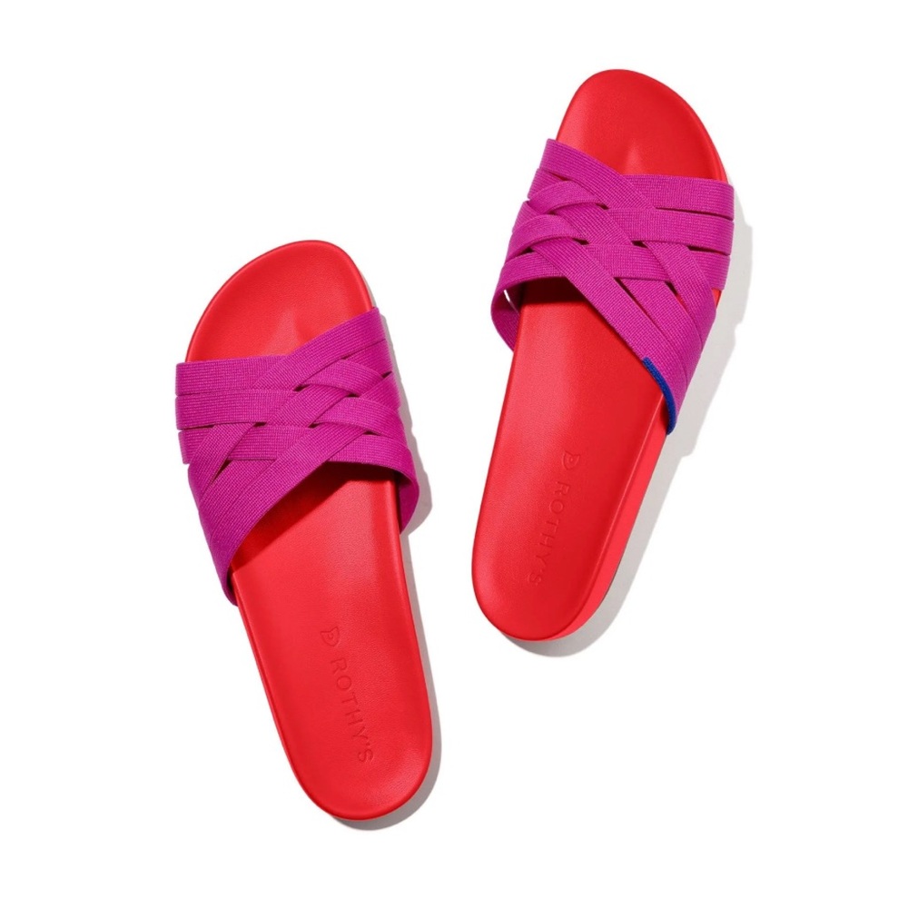 Rothy’s ‘The Slide Sandal’ in Cherry